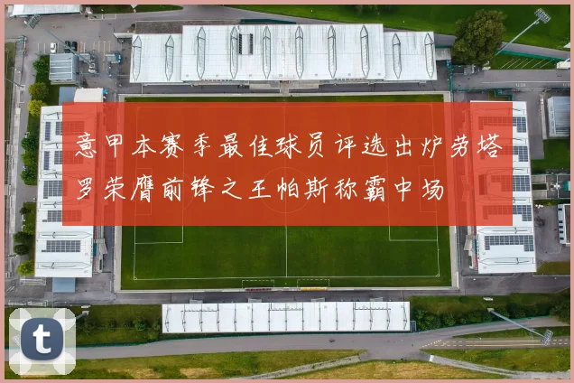 意甲本赛季最佳球员评选出炉劳塔罗荣膺前锋之王帕斯称霸中场